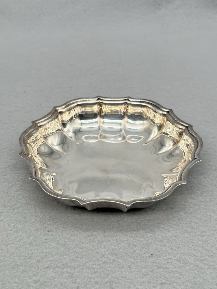 Vintage Chippendale International Silver Company #6395 Tray Dish