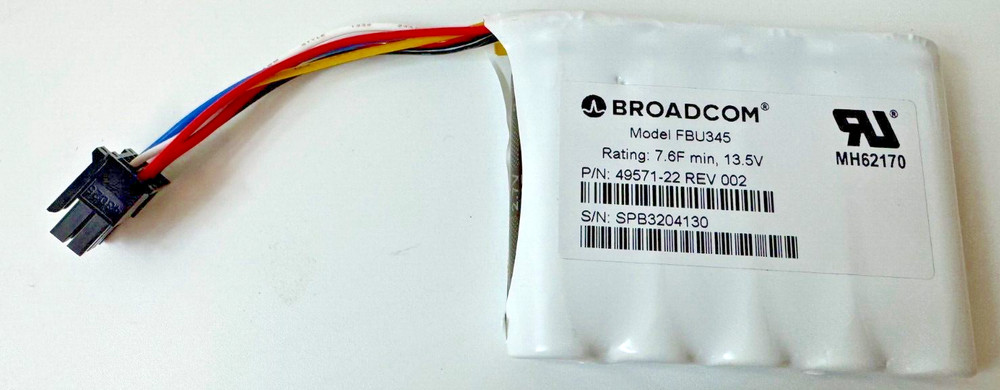 Cisco  Broadcom UCSC-MRAID-SC 74-12857-01 UCS RAID Controller BBU Backup Battery