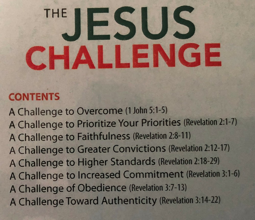 Tony Evans CD - The Jesus Challenge