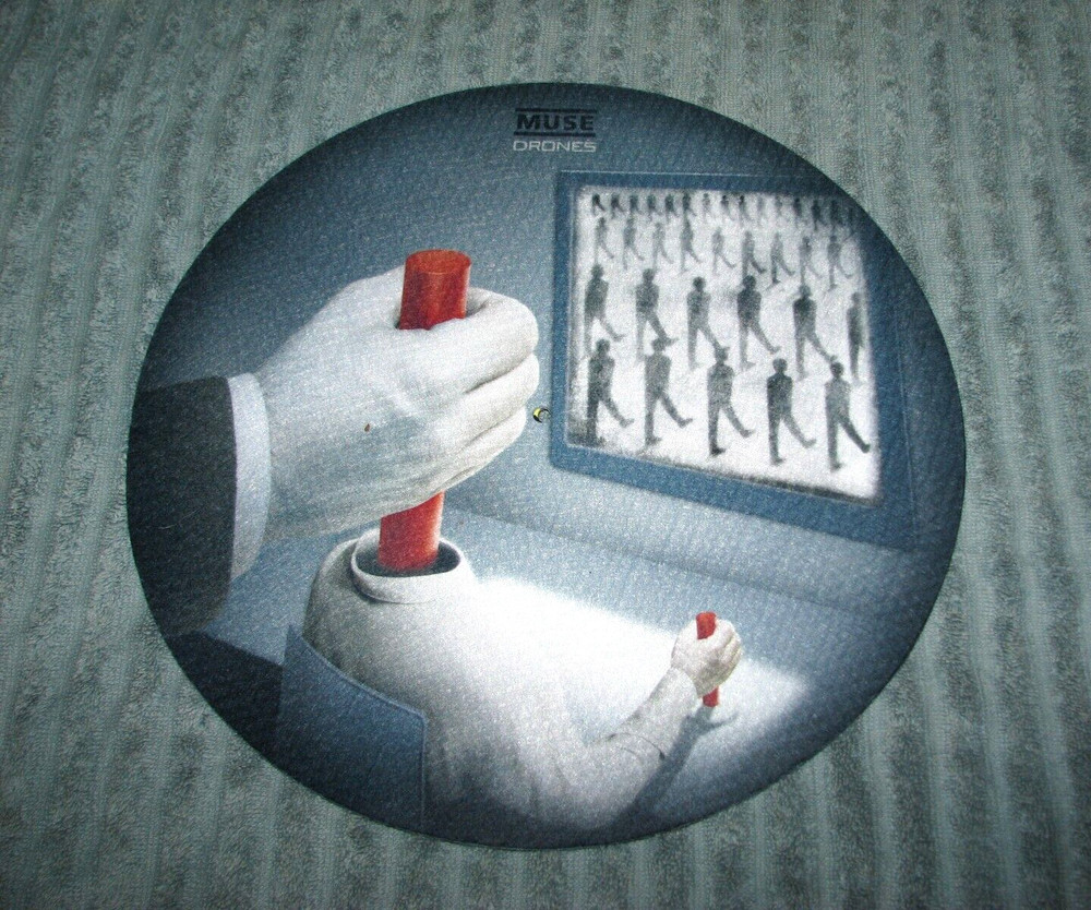 Vintage Felt Turntable Pad (MUSE DRONES)
