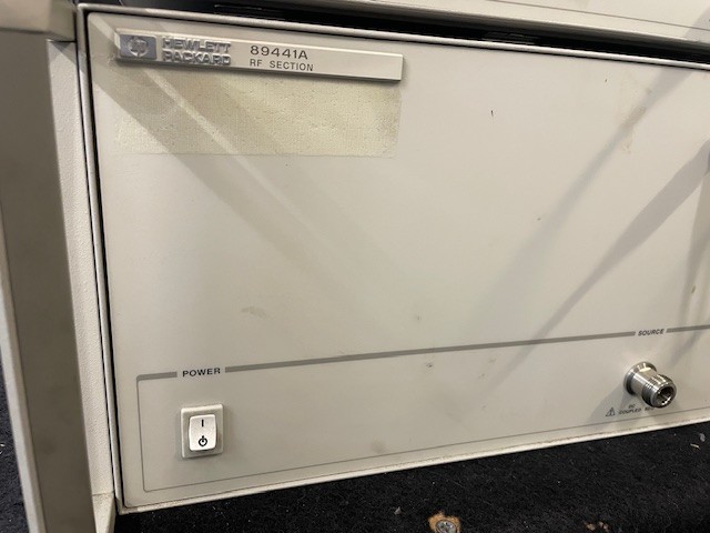 HP 89441A VECTOR SIGNAL ANALYZER DC-2650MHz WITH RF SECTION