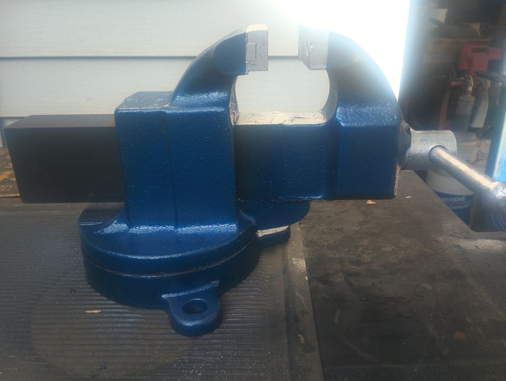Vintage Morgan Chicago 4" Bench Vise