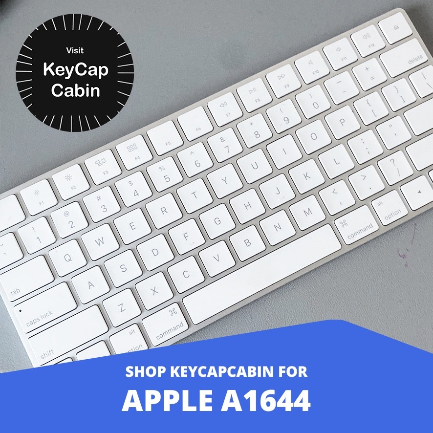 Replacement Keys For Apple Wireless Keyboard A1644 Individual Key & Hinge Spring