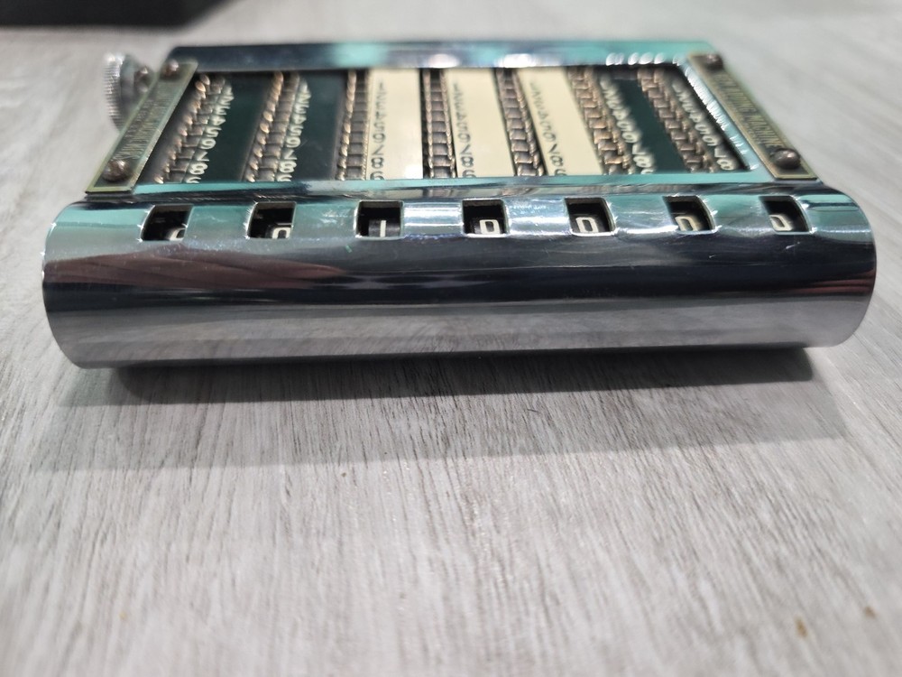 Vintage Great Display Condition Golden Gem Adding Machine/Mechanical Calculator