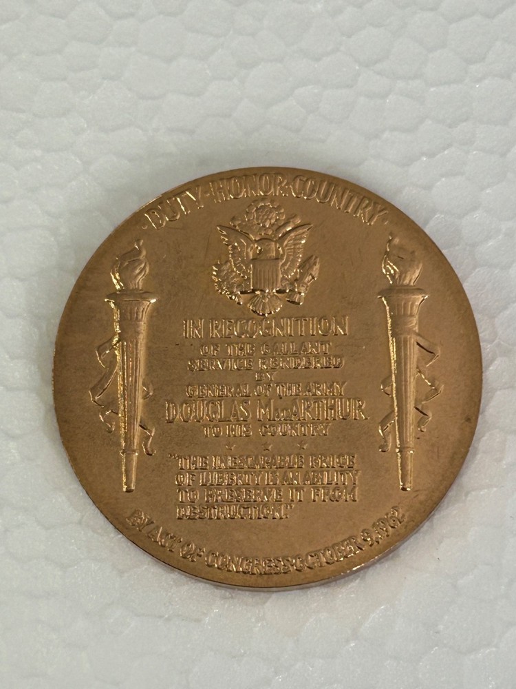 1962 General Douglas MacArthur Medal