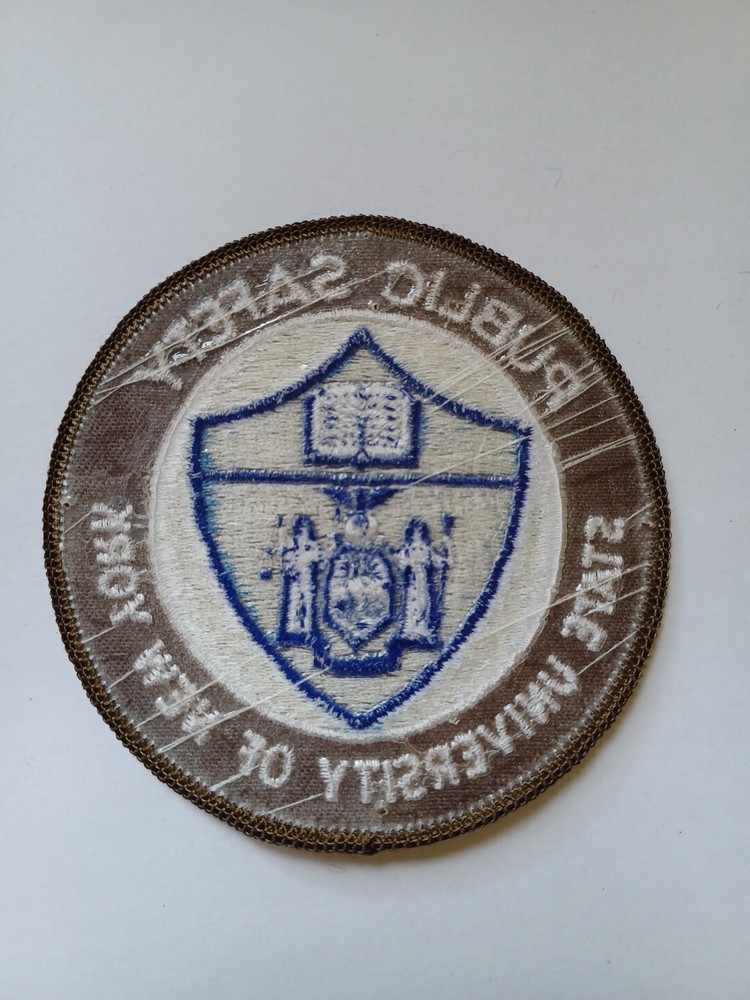 Police Security University Shoulder Patch