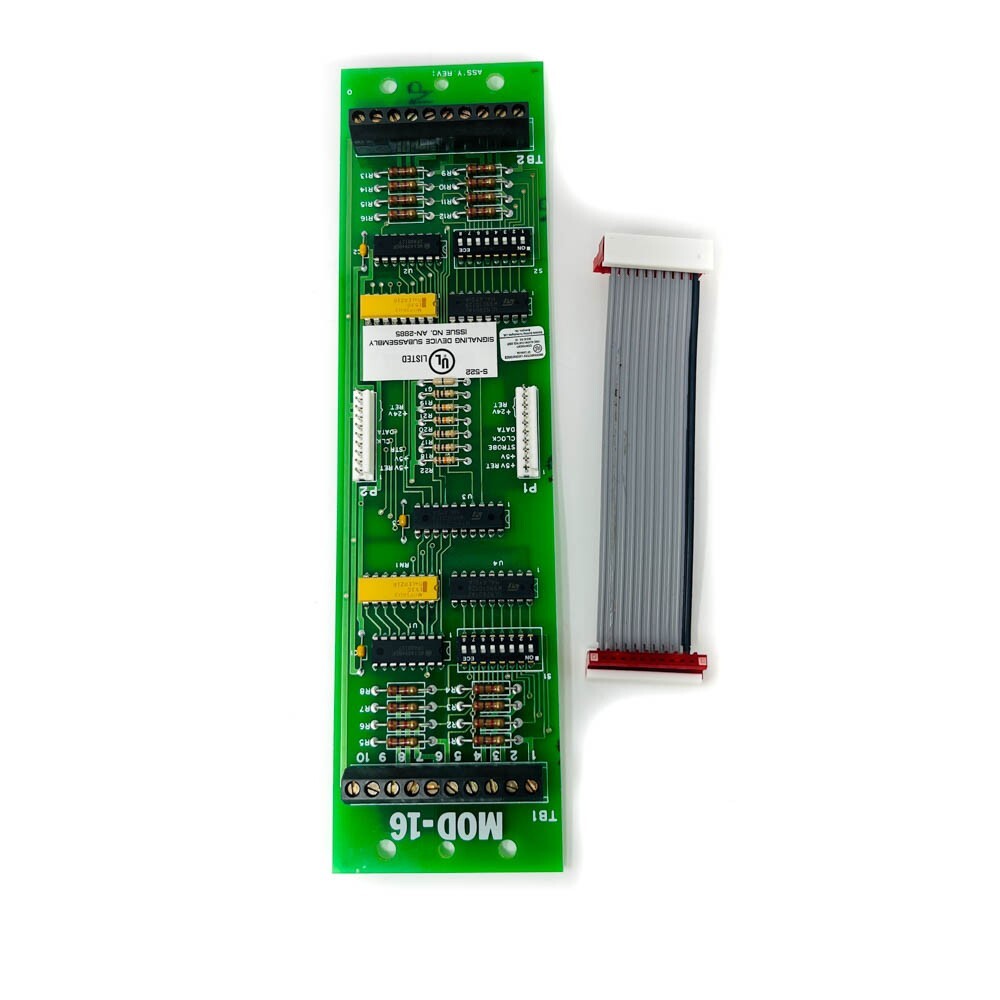 Siemens MOD-16 Cerberus Pyrotronics 500-890828 Output Driver Module for MXL