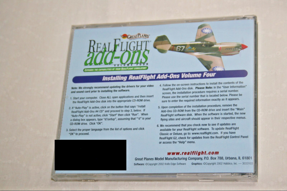 Great Planes Real Flight Add-Ons Volume 4