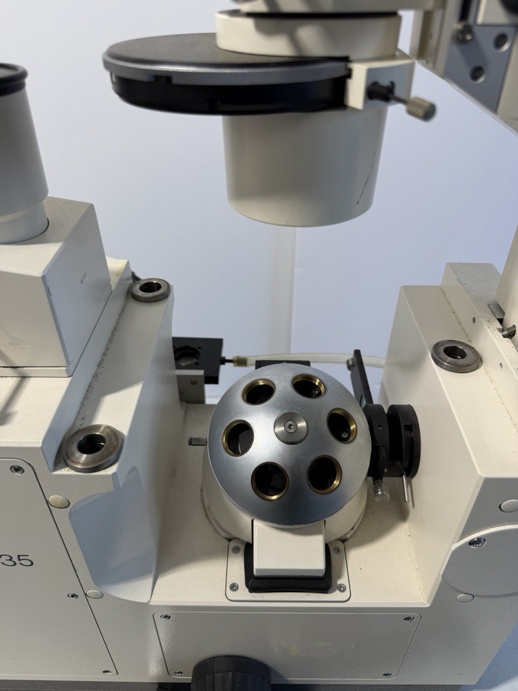 Zeiss Axiovert 35 Microscope As Is