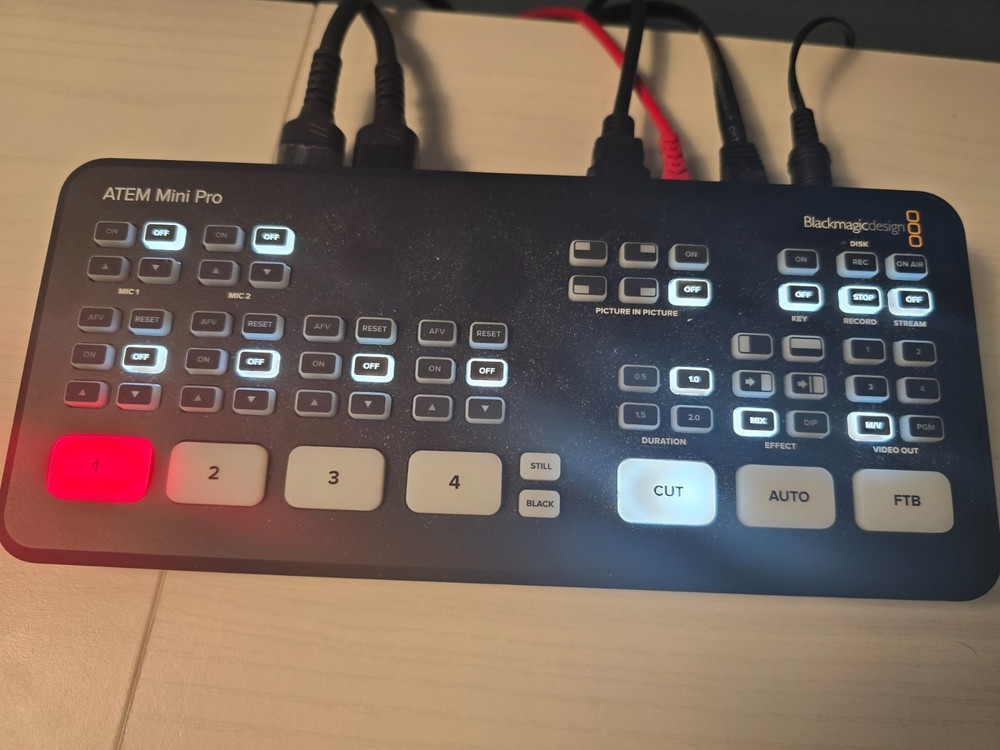 Blackmagic Design Atem Mini Pro HDMI Live Stream Switcher