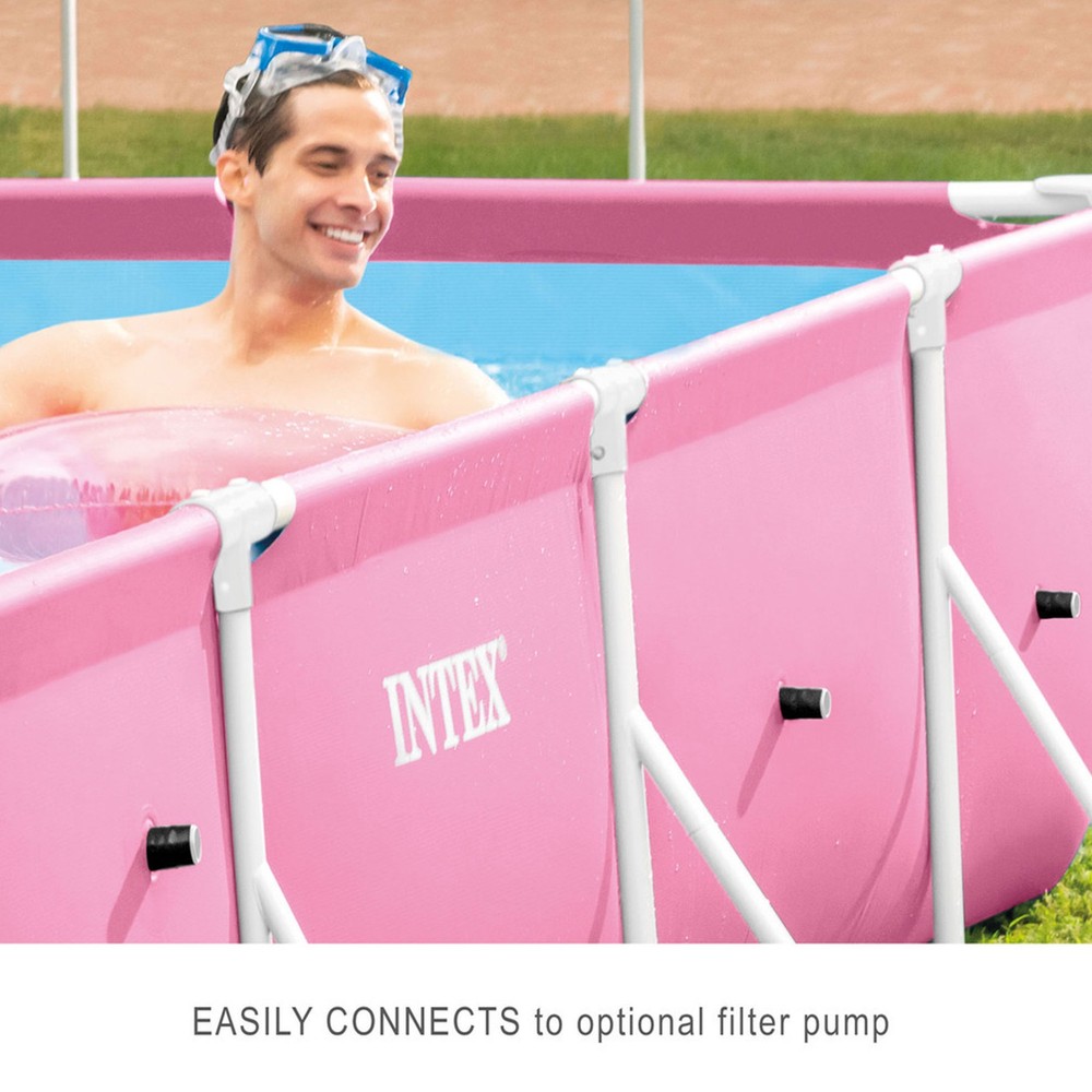 Intex Outdoor Frame Above Ground Swimming Pool