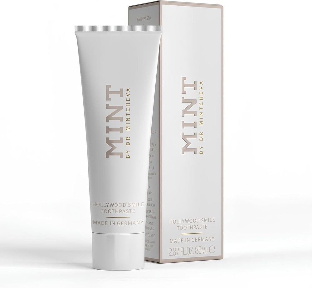MINT BY DR. MINTCHEVA ~ HOLLYWOOD SMILE TOOTHPASTE ~ 2.87 OZ
