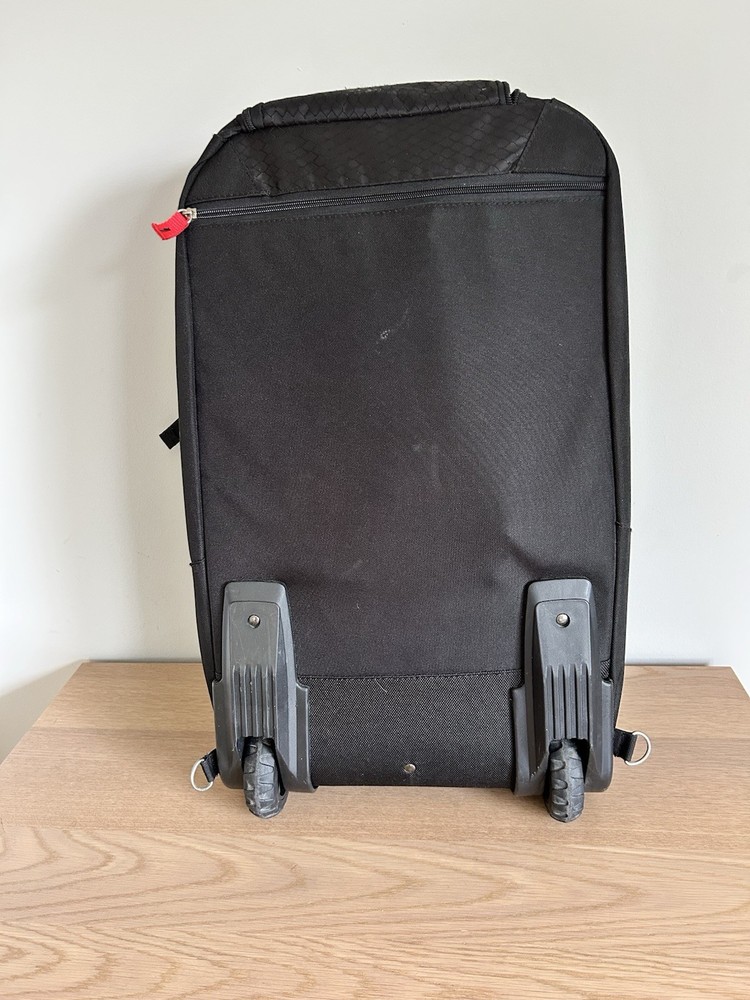 Rolling Worth Baseball Backpack Black