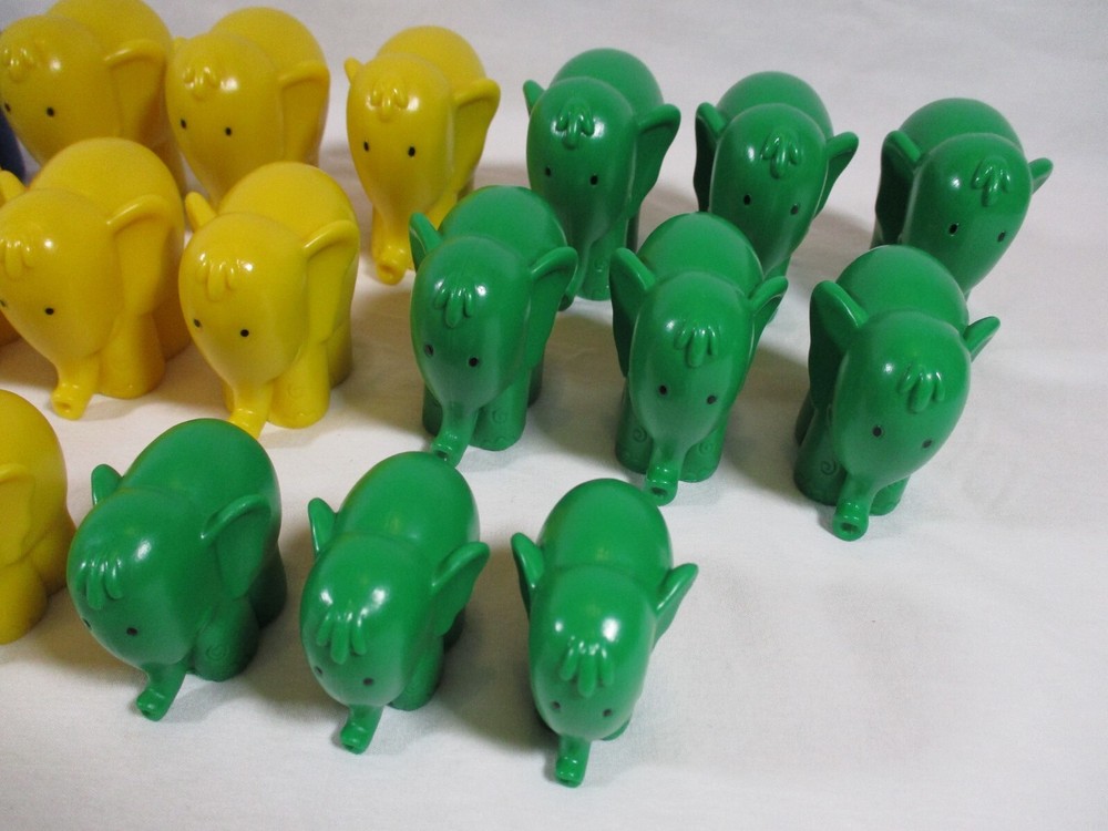 Lakeshore Math Elephants Sort Count Elephants 36 Pieces Replacement Pieces