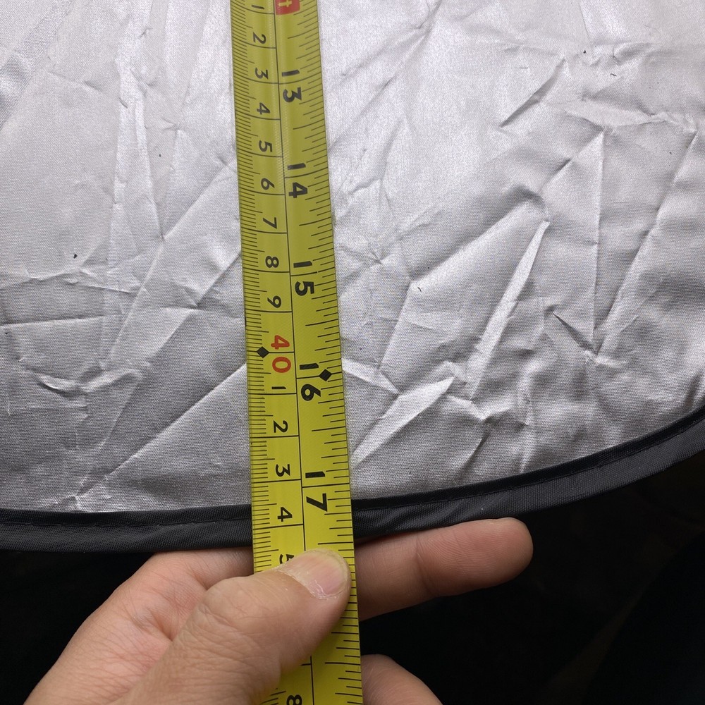 Small Foldable Silver Light Reflector For Photographer Outdoor With Bracket