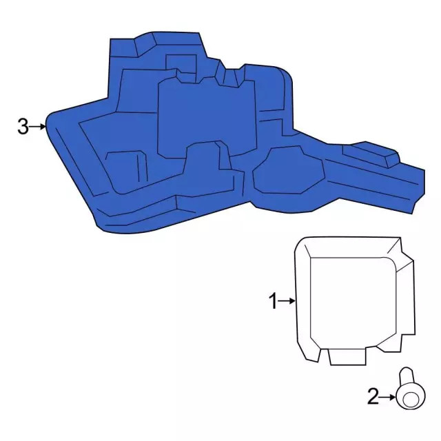Genuine Ford Blind Spot Detection System Warning Sensor Bracket FT1Z14D189B