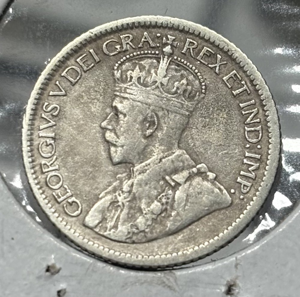 1921 Canada 10 Cents Ten