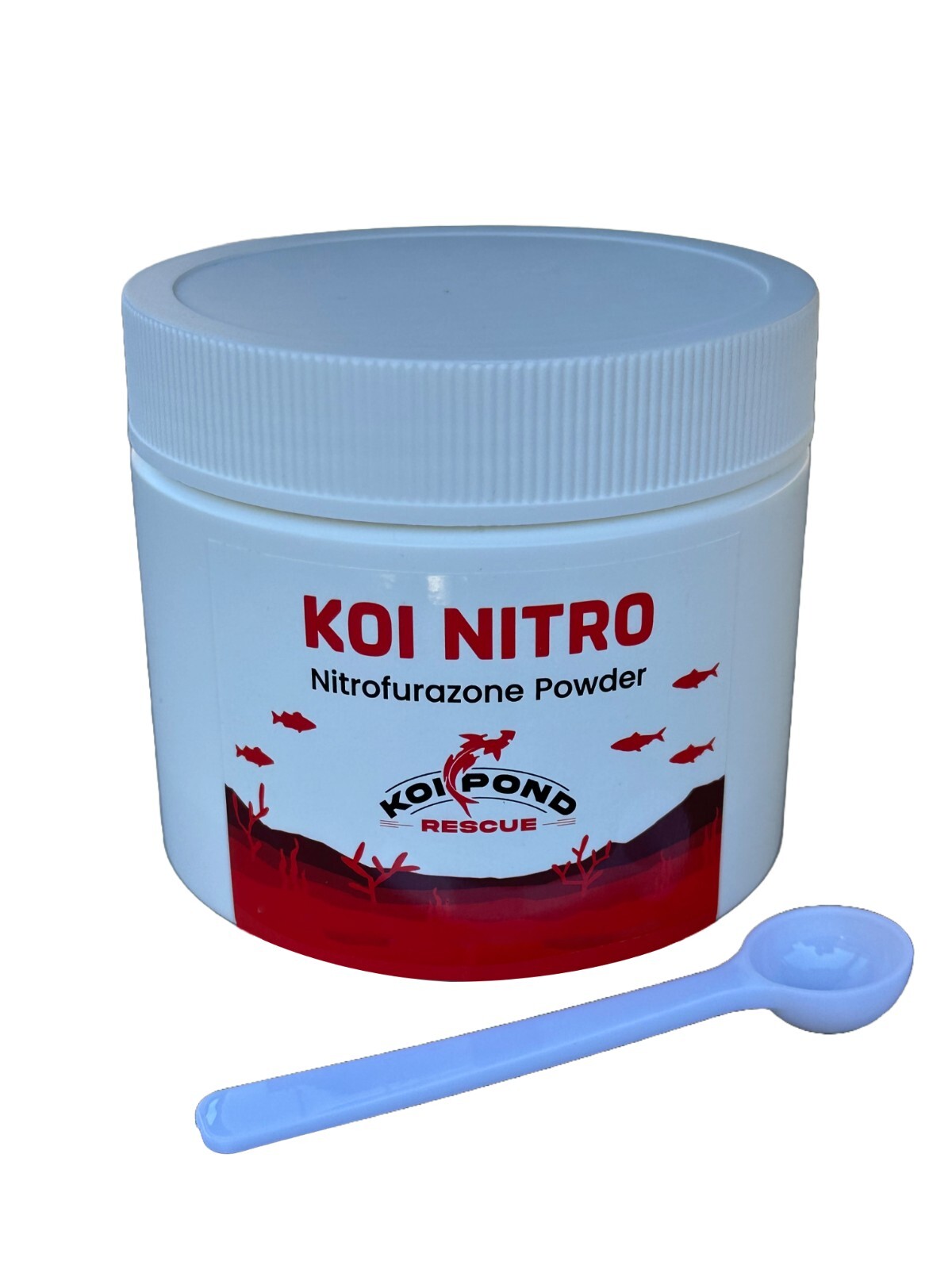 KOI NITRO Nitrofurazone Powder for Fish Ponds - 100 Grams