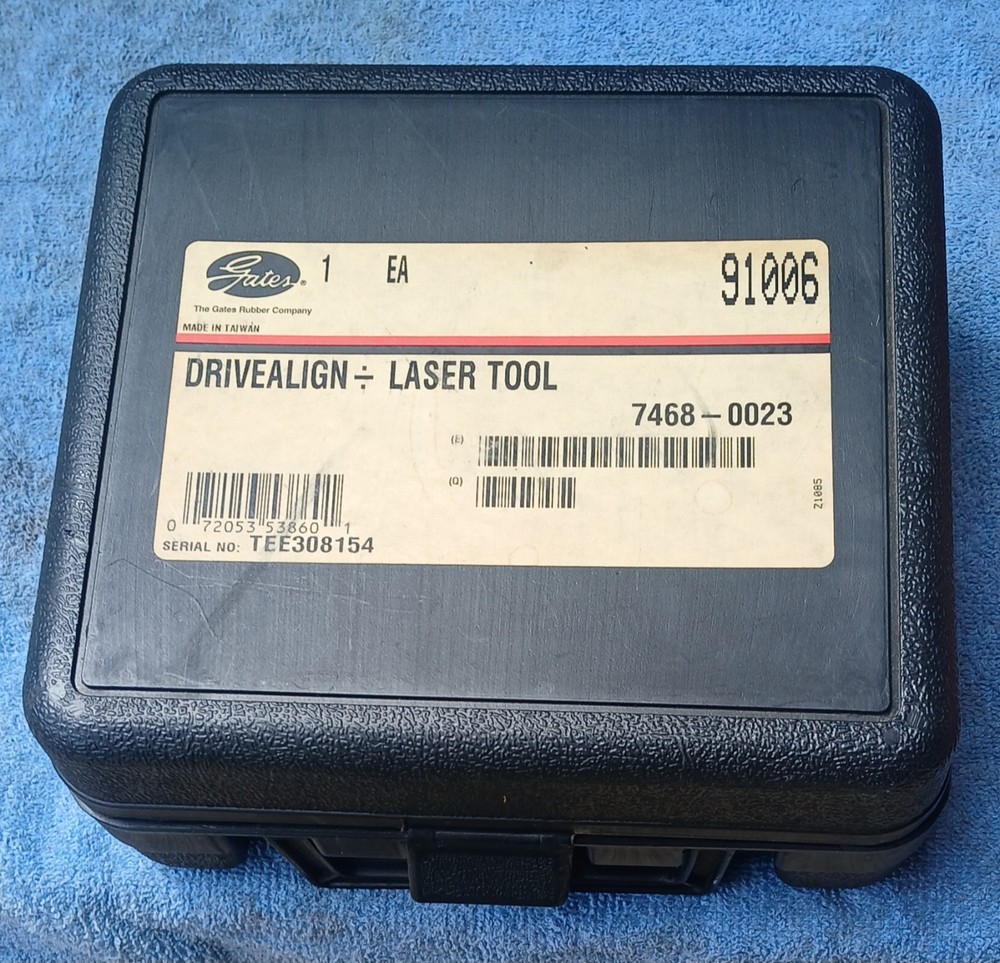 Gates Laser Alignment Tool. Performs exact Alignment For Pulleys and Belts