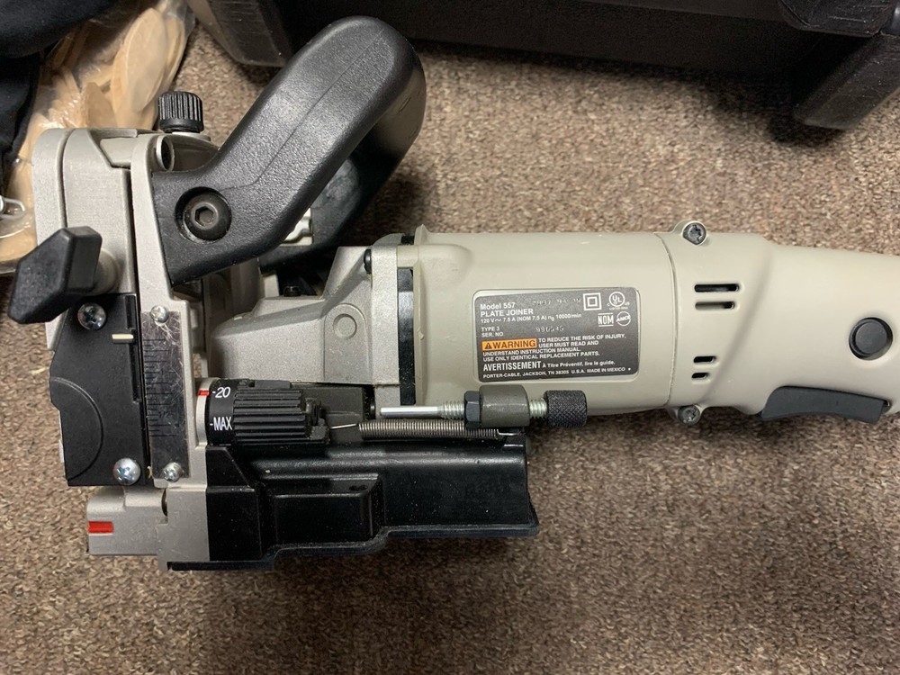 PORTER-CABLE 557 Biscuit/Plate Joiner