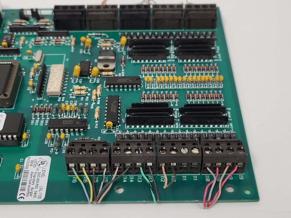 Lenel LNL-1100 Security Alarm Input Control Module Board