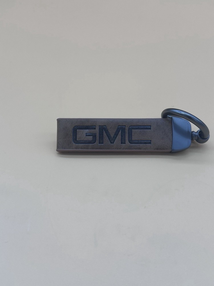 GMC BIG BROWN KEYCHAIN LEATHER