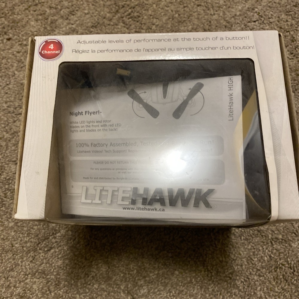 High Roller Mini Lite Hawk Drone RC Quadcopter New In Package
