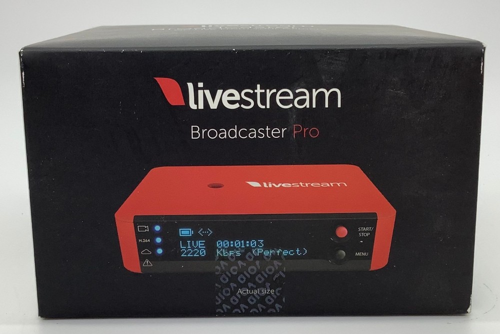 Livestream Broadcaster Pro BCP100 (read description)