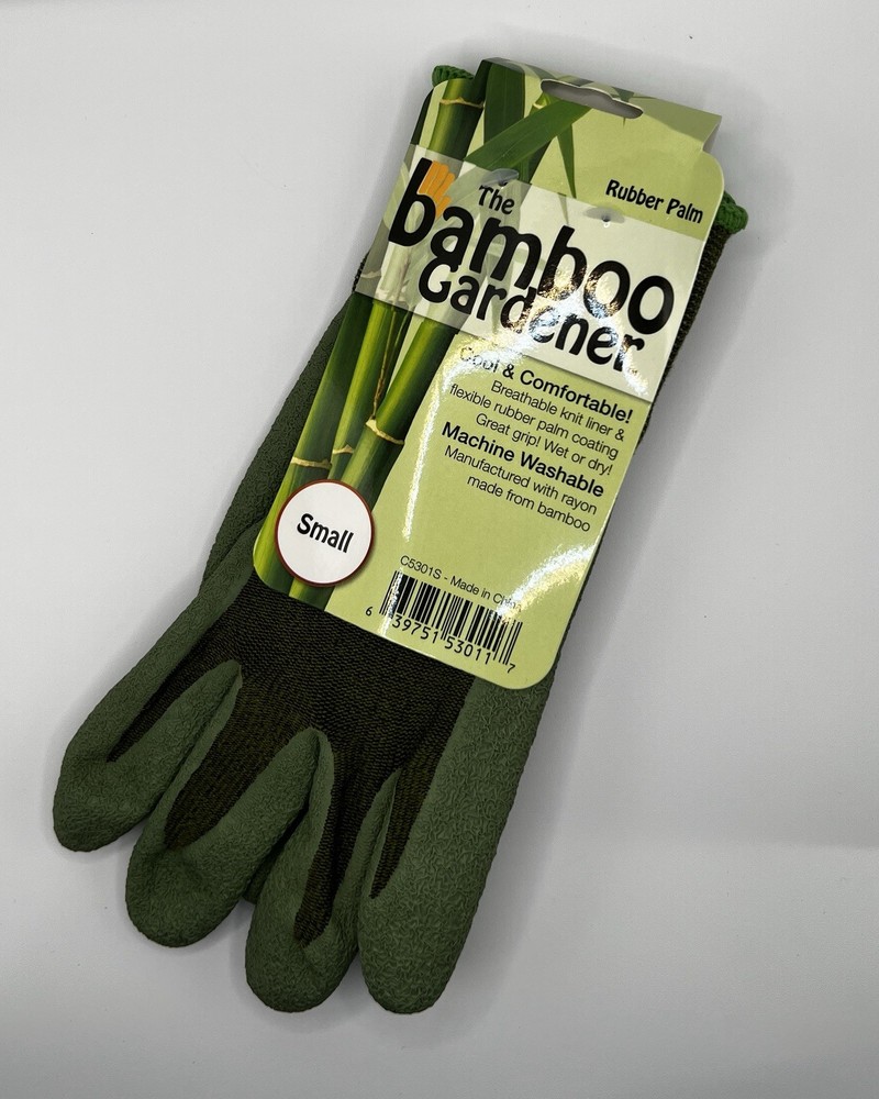 Bamboo Gardener w/ Rubber Palm – Small
