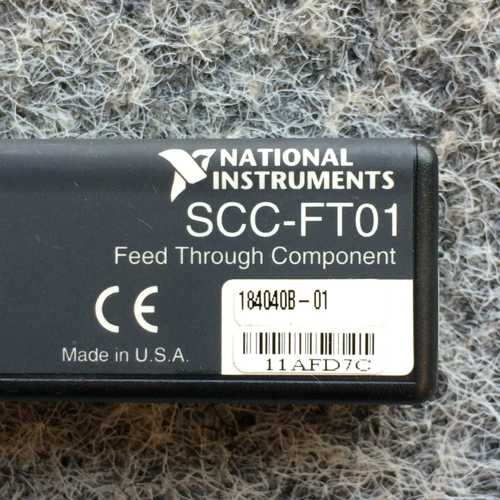 National Instruments NI SCC-FT01 Feed Through Component 184040B-01