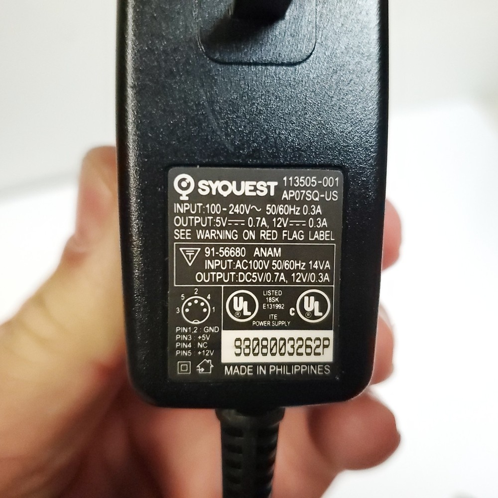 SyQuest AC Adapter