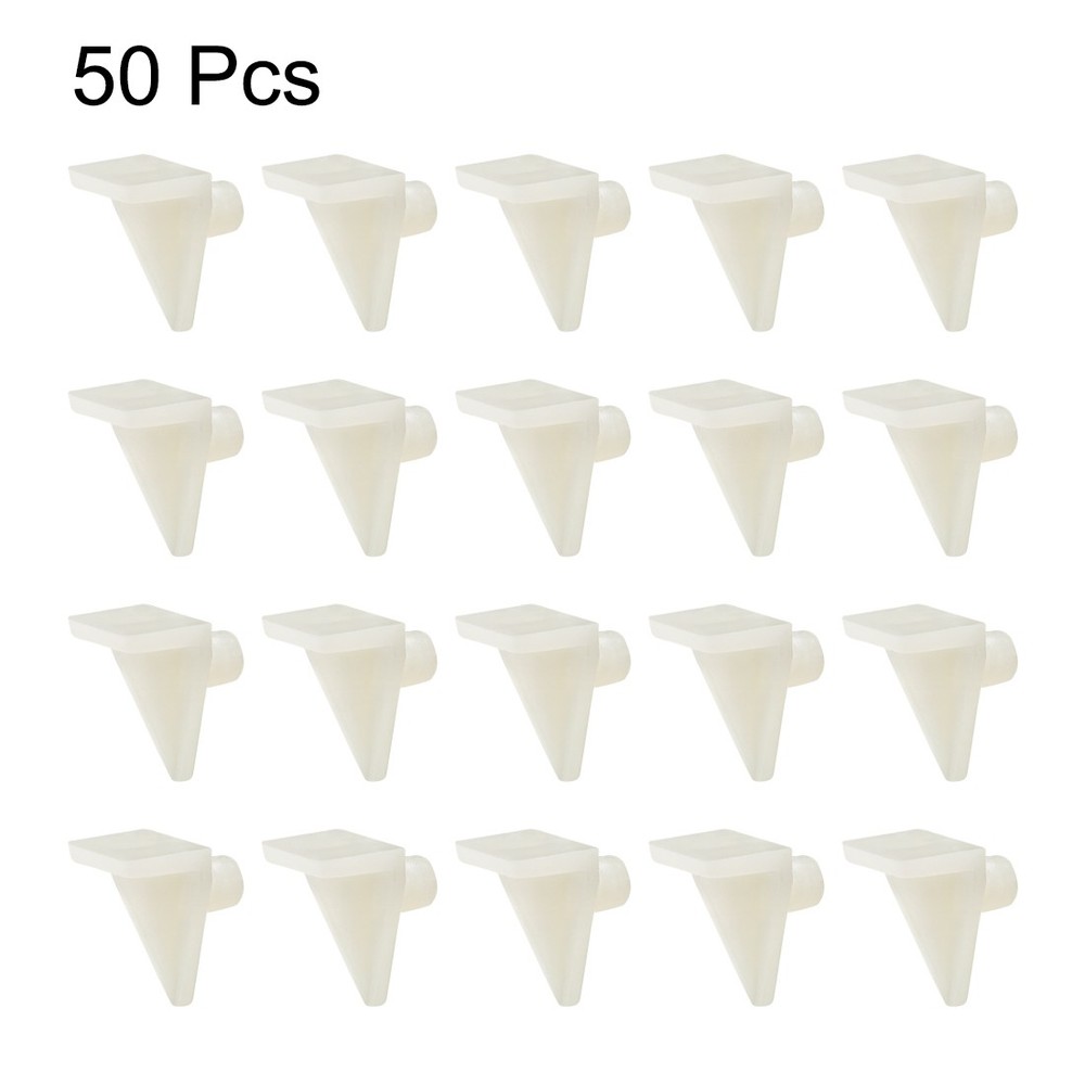 50PCS 5mm Plastic Shelf Support Pegs