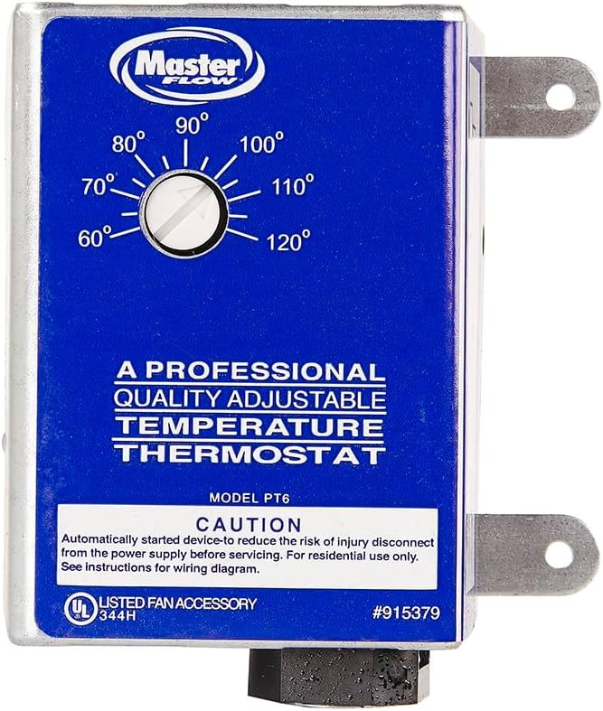GAF Master Flow Manually Adjustable Power Thermostat PT6