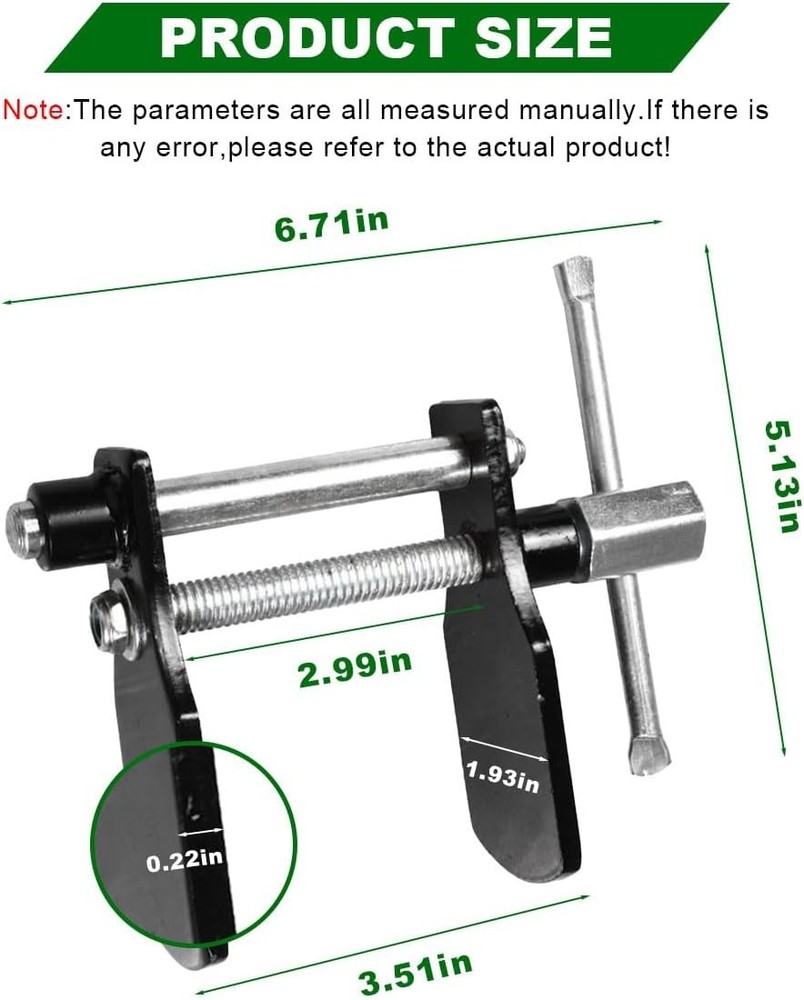 Brake Caliper Compression Tool, Disc Pad Installation Spreader, Heavy...