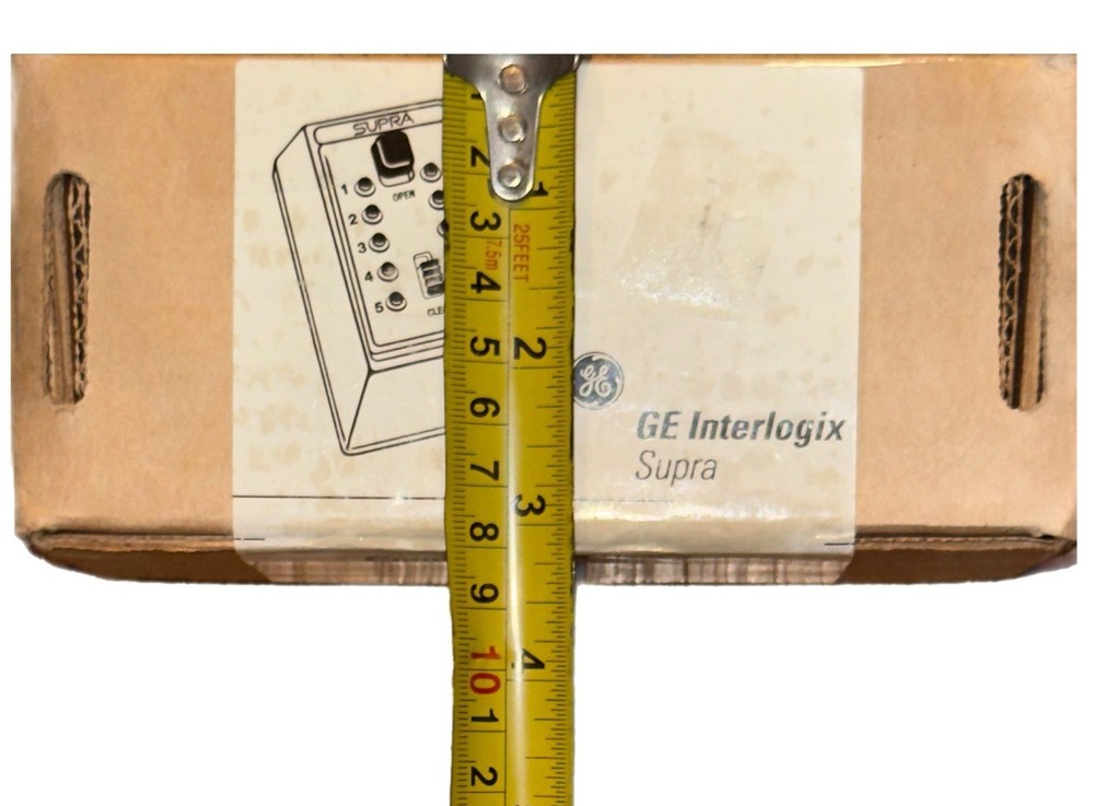 GE Interlogix SUPRA S5 Pushbutton Combination Keybox New