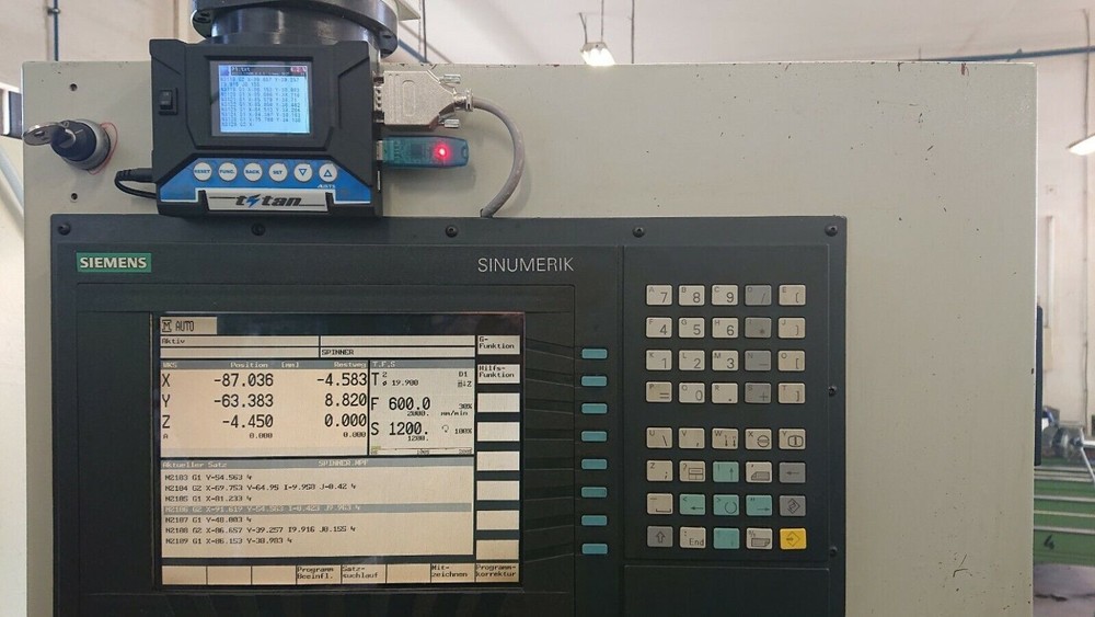 DNC TITAN. RS 232 To USB Reader Drip Feeder