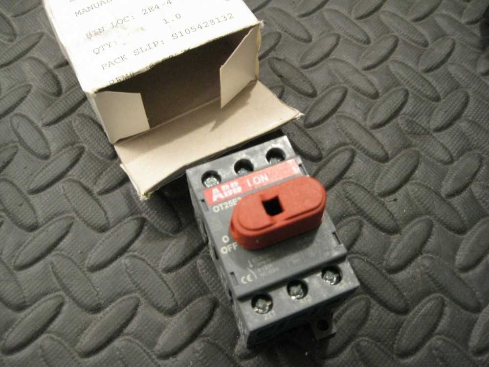 Allen Bradley OT25E3 Manual Switch