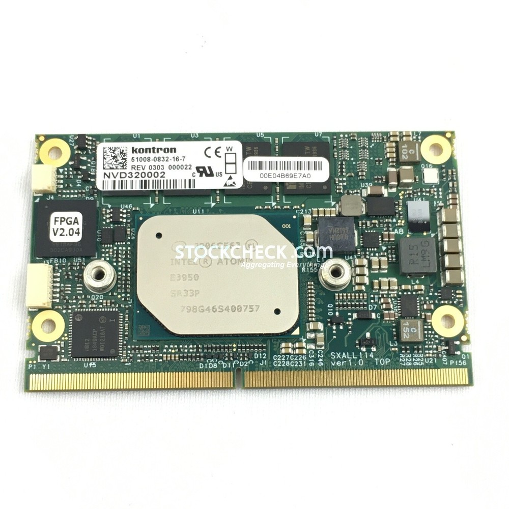 Kontron 51008-0832-16-7 CPU Board, Computer-On-Modules - COM SMARC-sXAL E2 E3950