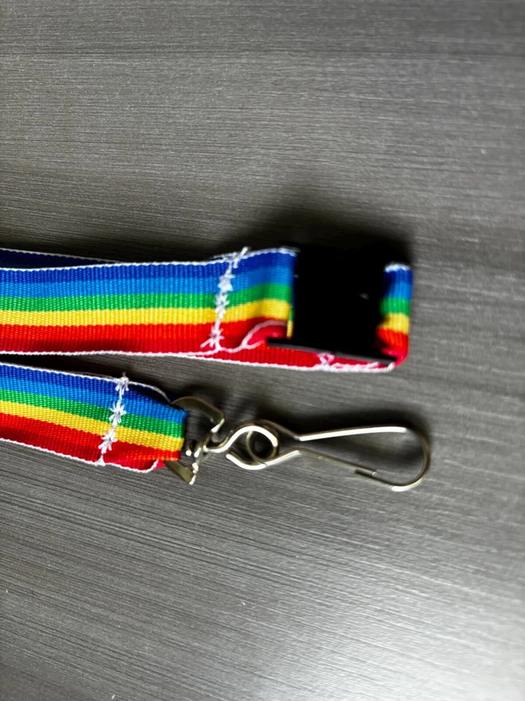 Rainbow Pride! 18” Ribbon Lanyard