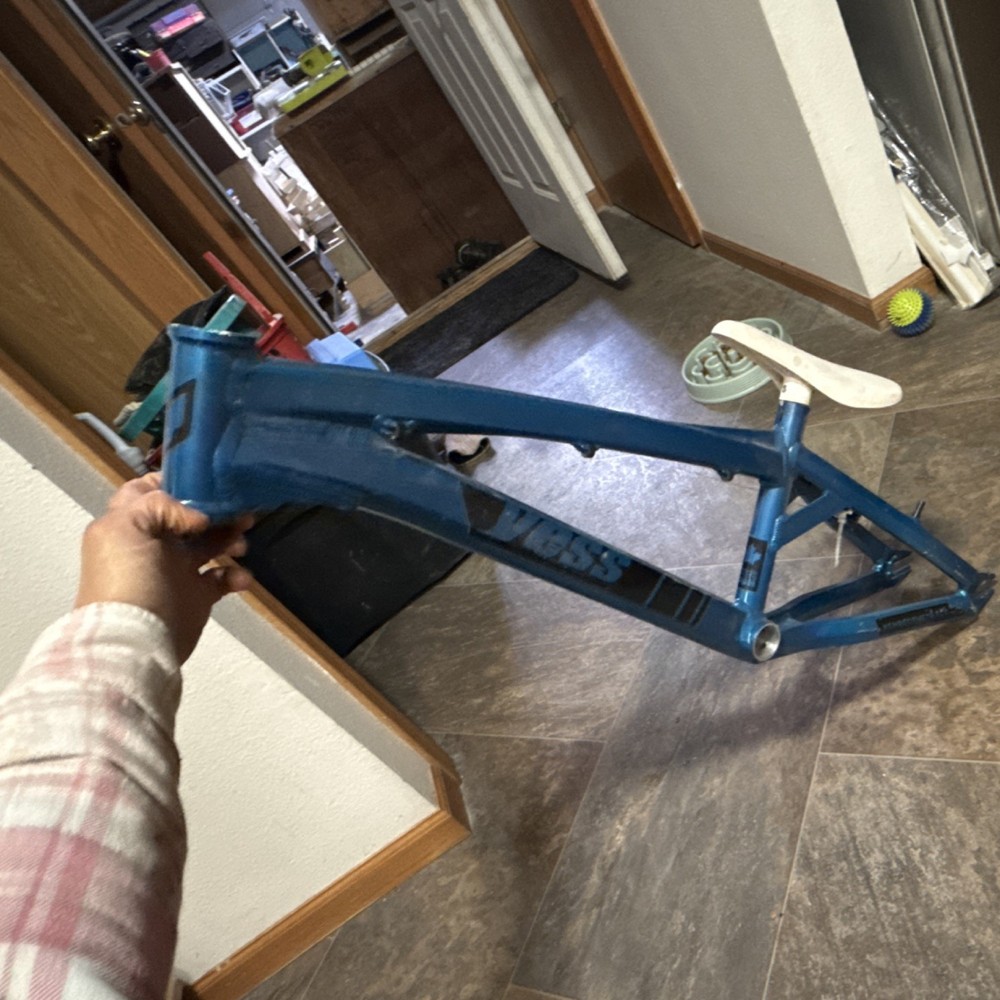 YESS BRAND Type X Blue Bicycle Frame Frame Only Designed & Made in Canada