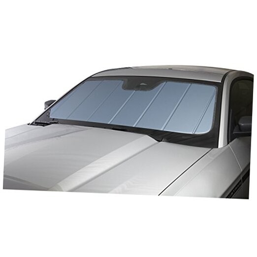 UVS100 Custom Sunscreen | Without Rearview Mirror Mounted Camera Blue Metallic