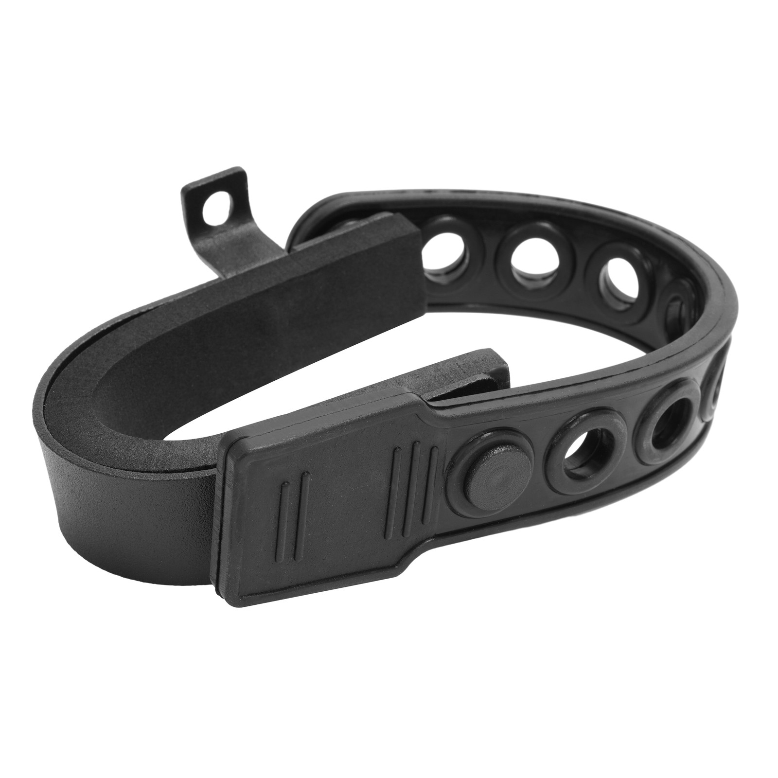 Powder Coated Rubber Gun Rack Straps 2 Pack For Seat Back MOLLE Panel Mounting