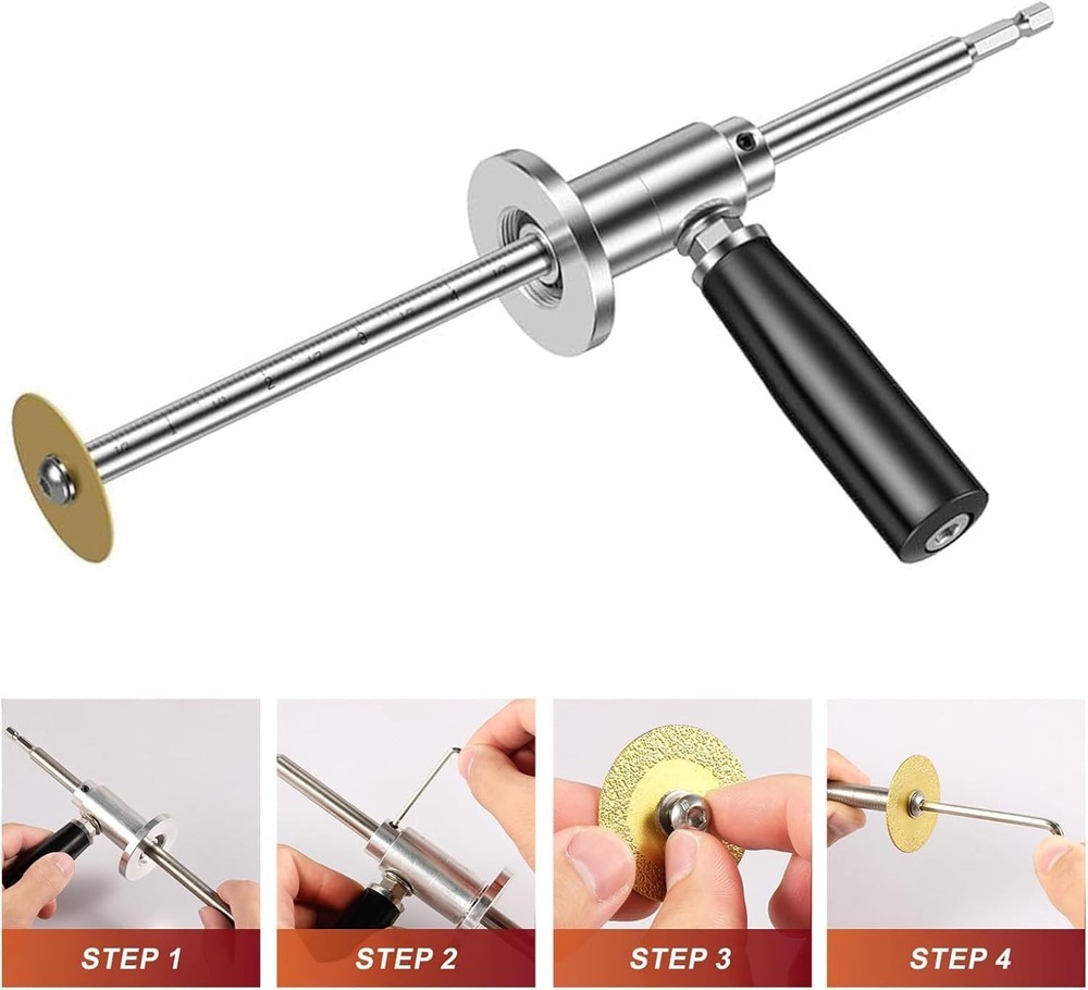 Inside Pipe Cutter for PVC Pipe, Upgraded Versatile PVC Pipe Cutter and Drill...