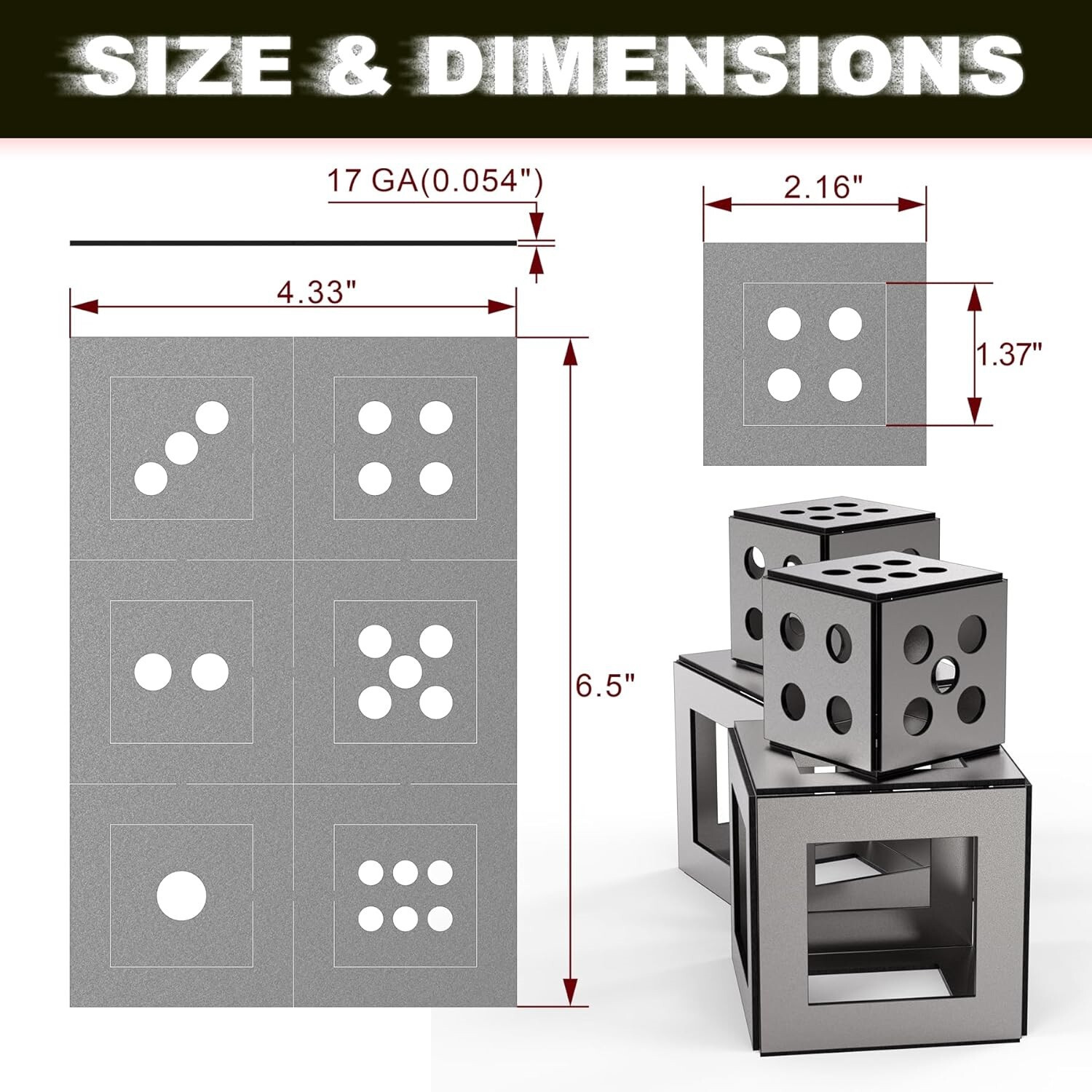 24pcs Welding Practice Kit 17 Gauge Steel Welding Training Coupons1 Test Pieces
