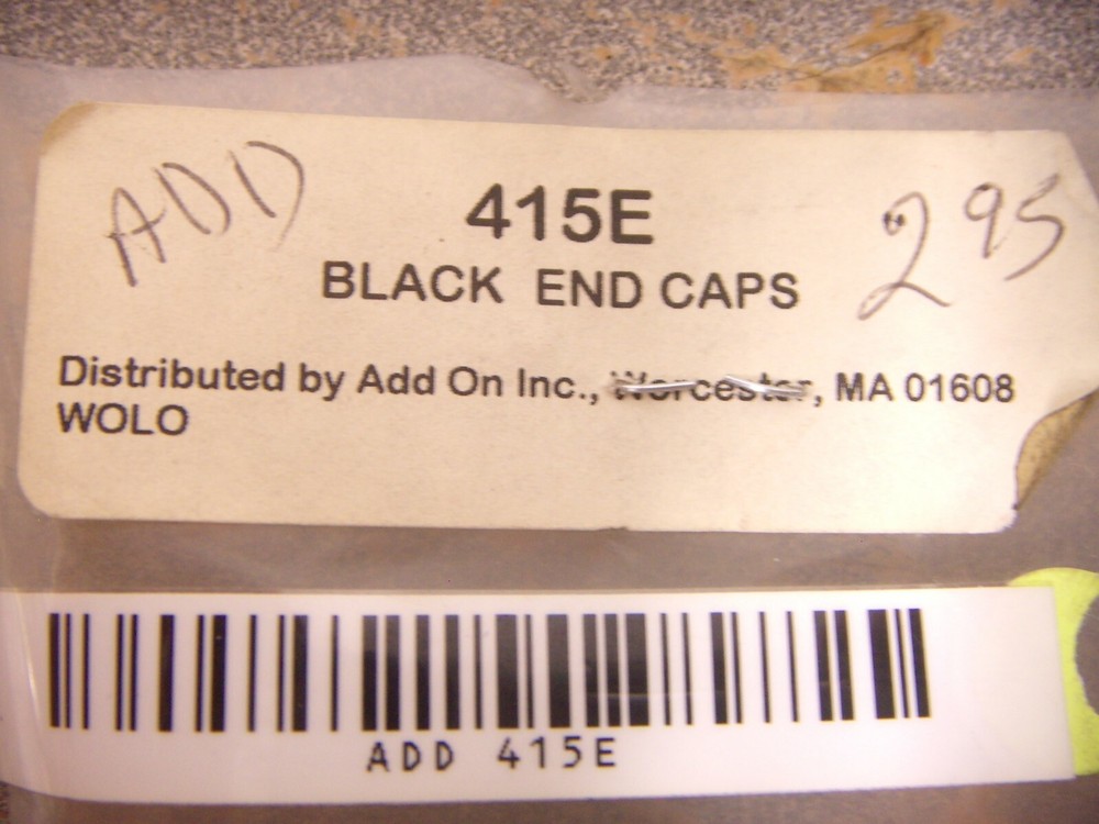 Motorcycle Air Horn Cap Black