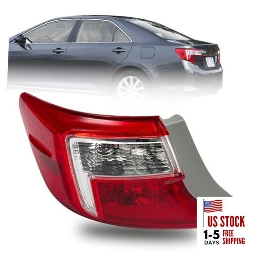 1-Pack LH Tail Light Assembly Replacement for Camry 2012-2014 Driver Side