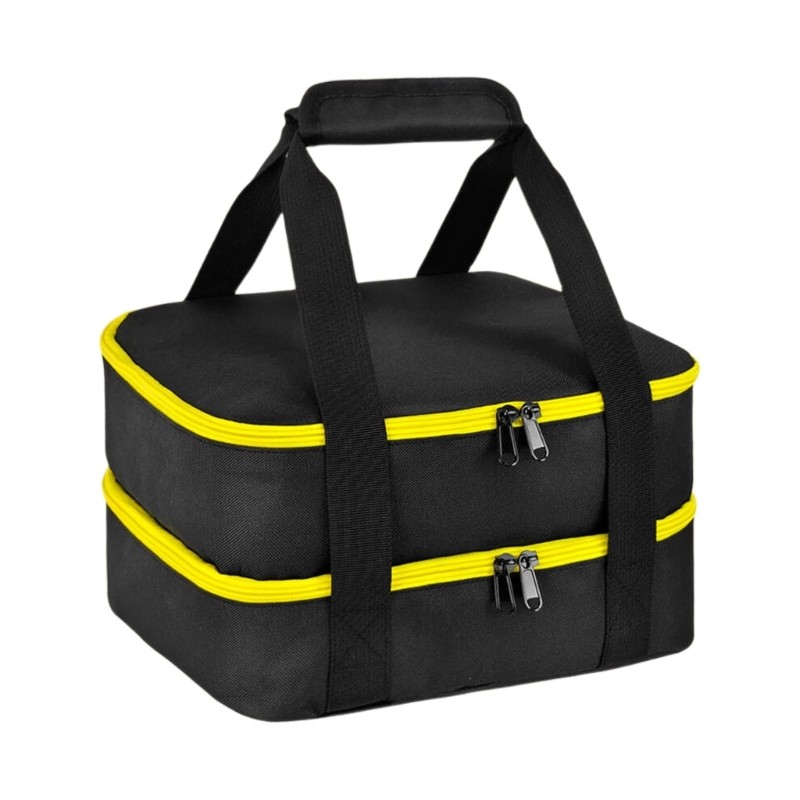 Multipurpose Battery Storage Container Shatterproof Fabric Texture for Storing