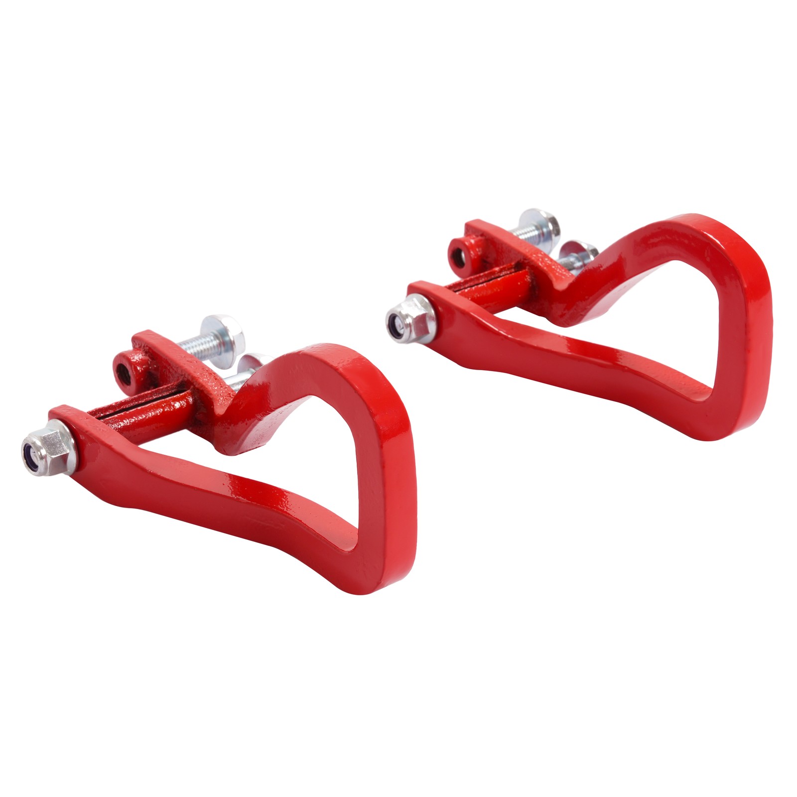 Red Front Tow Recovery Hooks w/ Bolts For GMC Sierra 1500 2019-2025 #84280203