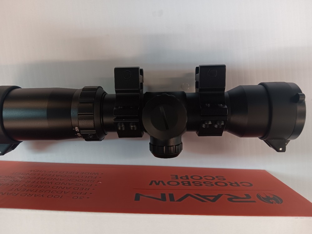 RAVIN CROSSBOW SCOPE W/RINGS