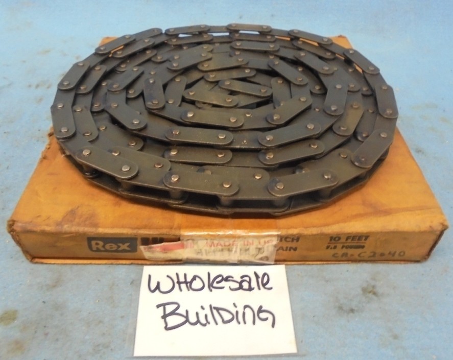 LINK-BELT C2040 CONVEYOR ROLLER DOUBLE PITCH CHAIN
